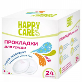 Happy Care Прокладки для груди 24 шт