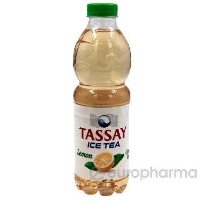 Tassay чай зеленый с лимоном 0,5 л