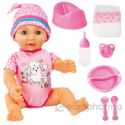 Bayer Dolls игрушка пупс новорожденный малыш 40 см пластик 94073AD