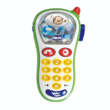 Chicco игрушка развивающая телефон 6 м+ пластик 00060067000000