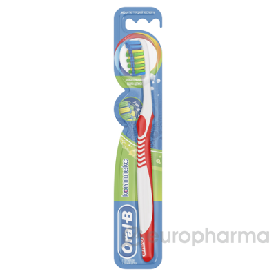 Oral-B зубная щетка глубокая чистка антибактер.40 средн.