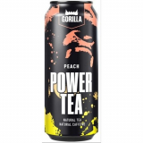 Gorilla энергетический чай со вкусом персика ж/б 0,45 л