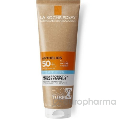 La Roche-Posay солнцезащитный увлажняющий лосьон для кожи лица и тела SPF50 + 250 мл