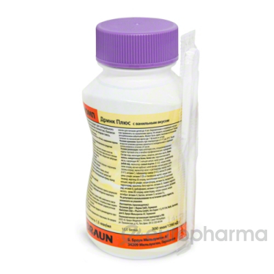 Нутрикомп Дринк Плюс (Nutricomp Drink Plus) с банановым вкусом (3571010)