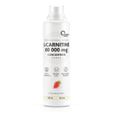 Optimum System концентрат л-карнитин 60 000 мг бутылка 500 мл клубника