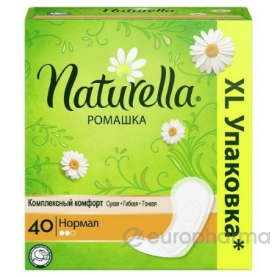Naturella прокладки гигиенические аромат на каждый день ромашка нормал женские № 40 шт