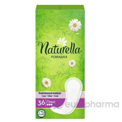 Naturella прокладки аромат на каждый день плюс гигиенические женские № 36 шт ромашка