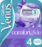 Gillette сменные кассеты для бритья VENUS cо встроенными подушечками с гелем № 4 шт
