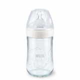 Nuk Бутылка стекло Nature Sense соска 1рМ силиконовая 240 мл