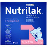 Nutrilak смесь Premium+ 1 молочная сухая адаптивная начальная. картон 1050 г № 3 шт