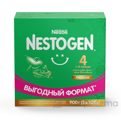 Nestle NESTOGEN 4 JNPB081 4( 3 x 300 g) N1 RU