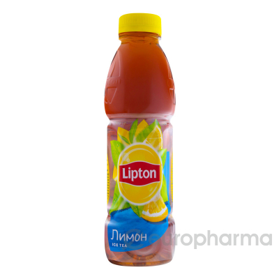 Lipton чай Ice tea черный 0,5 л лимон