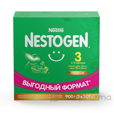 Nestle NESTOGEN 3 JNPB081 4 (3 x 300 g) RU