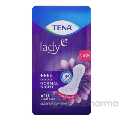 TENA прокладки Lady Normal Night 10 шт