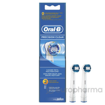 ORAL_B Насадки для электрических зубных щеток PrecisionClean EB20/EB17 2шт