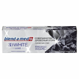 BLEND_A_MED Зубная паста 3D White Luxe Древесный уголь 75 мл