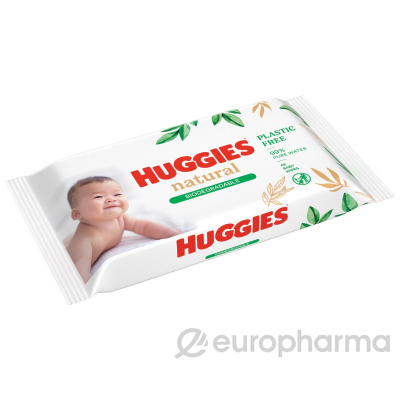 Huggies Влажные салф. Хаггис Нэчурал, 48 шт.