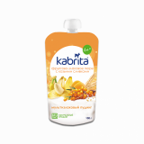 Kabrita® фруктово-злаковое пюре с козьими сливками «Мультизлаковый пудинг» для детей с 6 мес