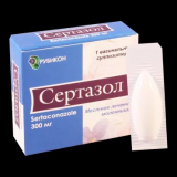 Сертазол 300 мг № 1 суппозитории