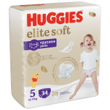 Huggies Elite Soft Pants (5) Mega 34x2