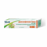 Диклофенак-Тева 1% 40 г гель