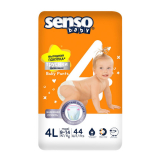 Senso Baby трусики для детей Simple Maxi L4 9-14кг 44 шт