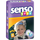 Senso Baby подгузники для детей с кремом бальзамом B4 19 шт