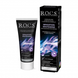 Rocs зубная паста cенсационные отбеливание extreme fresh 74 гр