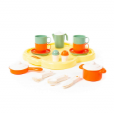 Набор детской посуды Янина с подносом на 4 персоны арт4060