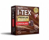 I-TEX презервативы ультратонкие с ароматом шоколада 3 шт