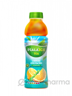 Piala IT Ice Tea Черный-Зеленый 0,5л Лимон-Апельсин с экстрактом мяты