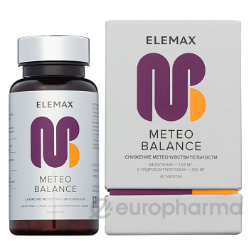 Meteobalance- Метеобаланс №60 ELEMAX 500 мг