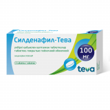 Силденафил-Тева 100 мг №4 табл
