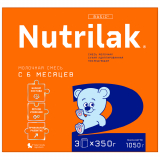 Нутрилак (Nutrilak) 2 смесь сухая молочная адаптированная с 6 до 12 мес 1050 гр