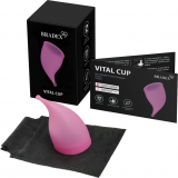 Менструальная чаша Vital Cup, L, розовый