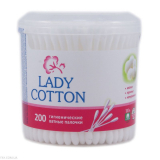 Lady Cotton Ватн.палочки пэт 200 шт new