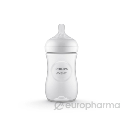 Avent Philips Natural Response baby bottle, 260ml, 1m+