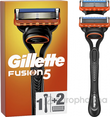 Gillette бритва набор с 2 сменными кассетами