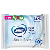Zewa туалетная бумага влажная без аромата 42 шт
