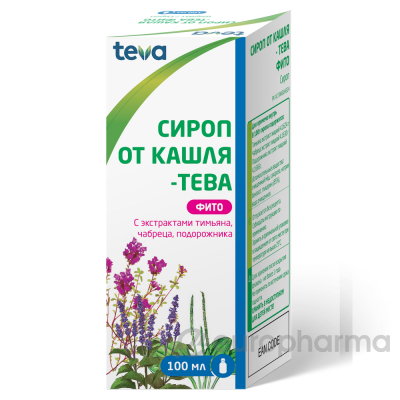 Сироп от кашля-Тева Фито 100 мл