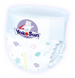 YokoSun подгузники-трусики L для детей 9-14 кг п/эт пакет № 18 шт