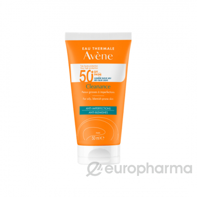 Avene SPF 50+ CLEANANCE Крем для жирной кожи 50 мл