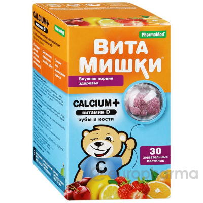 ВитаМишки Calcium+ №30 жев.пастилки