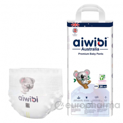 Aiwibi Premium Трусики-подгузники  размер XXL - 36шт