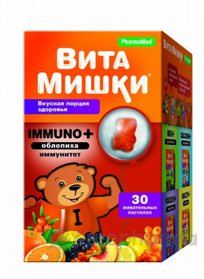 ВитаМишки Immuno+ №30 жев.пастилки ВитаМишки Immuno+ №30 жев.пастилки