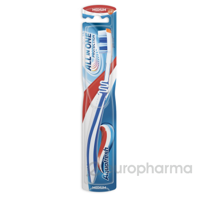 AQUAFRESH Зубная Щетка ОЛЛ ИН УАН Защита