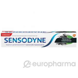 SENSODYNE З/ПАСТА ПРИРОДНОЕ ОТБЕЛИВАНИЕ