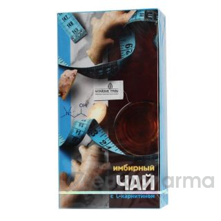 Имбирный чай с L-карнитином 1,5 г №20 фиточай  пак."Алтайские травы"