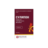 Сулипон 600 мг/50 мл №1 р-р для в/в введения