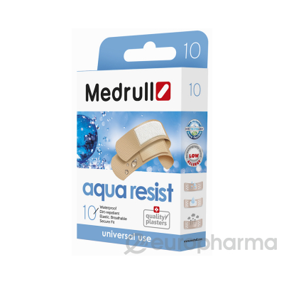 Лейкопластырь Medrull Aqua Resist №20 19*72мм, 25*72мм круглые d22, упак